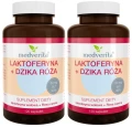 2 x Laktoferyna + Dzika róża 120 kapsułek, Medverita.webp