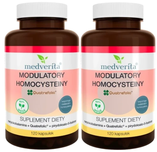 2 x Modulatory Homocysteiny 120 kapsułek, Medverita.webp