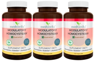 3 x Medverita Modulatory Homocysteiny 120 kapsułek - Układ Nerwowy Odporność