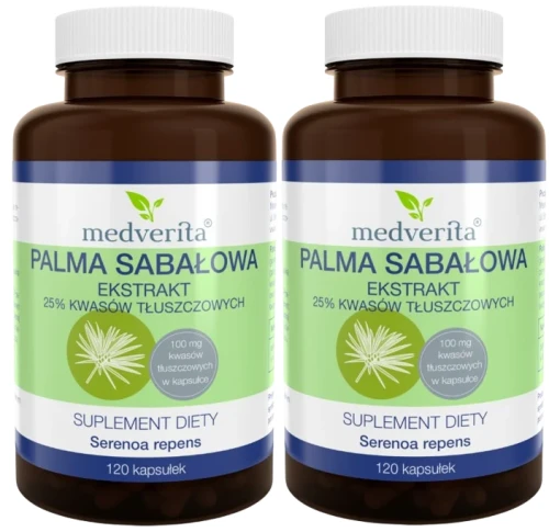 2 x Palma Sabałowa 120 kapsułek, Medverita.webp
