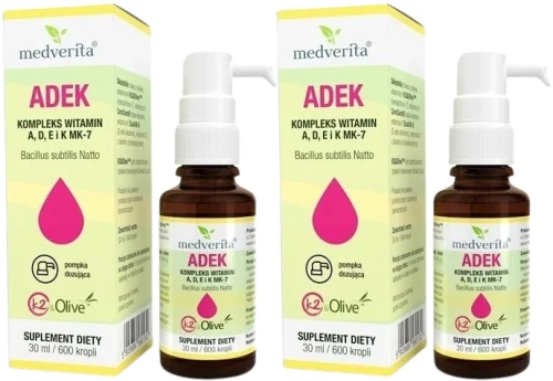 2 x ADEK ß-Karoten kompleks 30ml 600kr., Medverita.webp