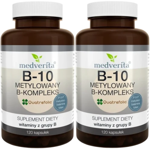 2 x B-10 kompleks 120 kapsułek, Medverita.webp