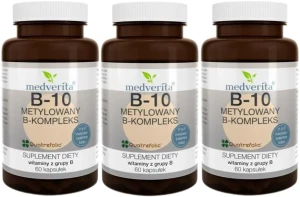 3 x B-10 kompleks 60 kapsułek, Medverita