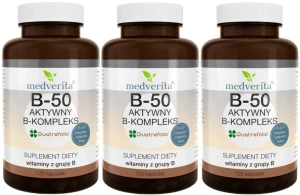3 x B-50 kompleks 120 kapsułek, Medverita