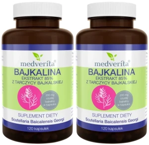 2 x Bajkalina 120 kapsułek, Medverita