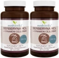 2 x Berberyna HCL 98% 250mg + Cynamon 60 kapsułek, Medverita.webp