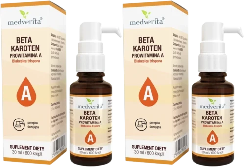 2 x Medverita Beta-karoten CaroCare prowit.A 30ml 600k, Medverita.webp