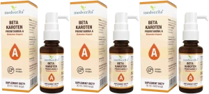 3 x Medverita Beta-karoten CaroCare®prowit.A 30ml/600k, Medverita