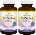 2 x Cholina 500 mg 120 kapsułek, Medverita.webp