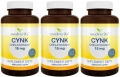 3 x Cynk chelatowany 15 mg 180 kapsułek, Medverita.webp