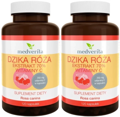 2 x Dzika róża 120 kapsułek, Medverita.webp