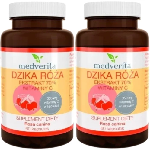 2 x Dzika róża 60 kapsułek, Medverita.webp
