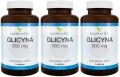 3 x Glicyna 800 mg L-glicyna Aminokwas 100 kapsułek, Medverita.webp