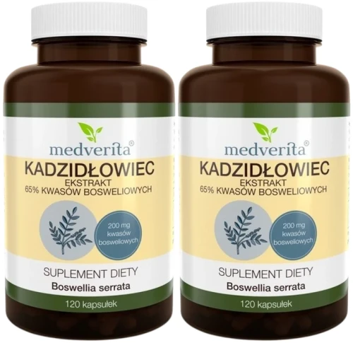 2 x Kadzidłowiec Boswellia 120 kapsułek, Medverita.webp