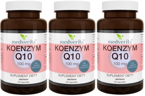 3 x Koenzym Q10 100 mg 60 kapsułek, Medverita.webp
