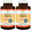 2 x Kurkumina + Piperyna 120 kapsułek, Medverita.webp