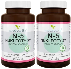 2 x Medverita N-5 Nukleotydy 120 kapsułek - Regeneracja Odporność