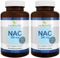 2 x NAC 200 mg N-acetylo L-cysteina - 180 kapsułek, Medverita.webp