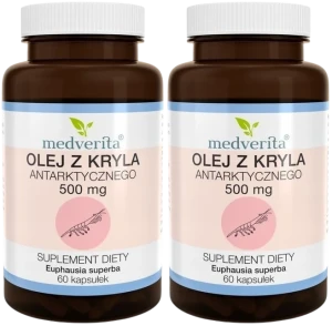 2 x Olej z Kryla antarktycznego 120 kapsułek, Medverita