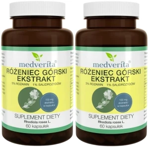 2 x Różeniec Górski 60 kapsułek, Medverita