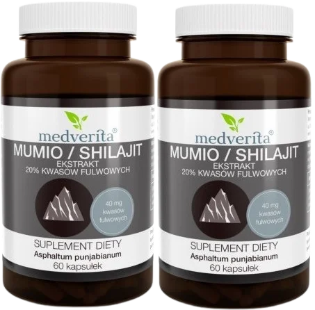 2 x Shilajit Mumio 60 kapsułek, Medverita.webp