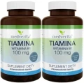 2 x Tiamina (wit. B1) 100 mg 120 kapsułek, Medverita.webp