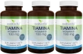 3 x Tiamina (wit. B1) 100 mg 120 kapsułek, Medverita.webp