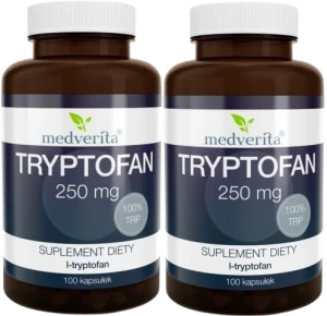 2 x Tryptofan 100 kapsułek, Medverita