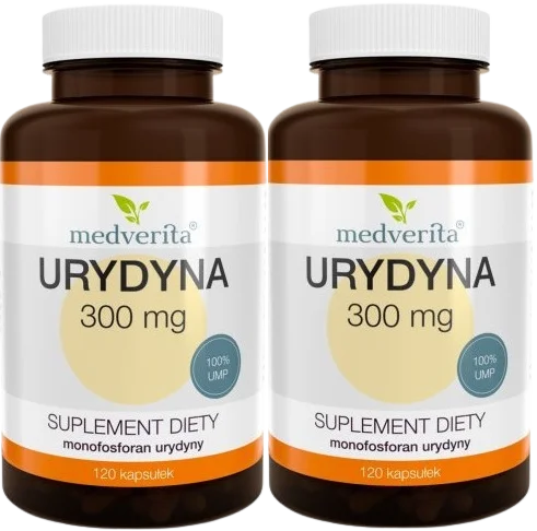 2 x Urydyna 300 mg 120 kapsułek, Medverita.webp