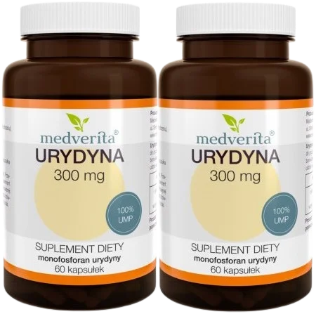 2 x Urydyna 300 mg 60 kapsułek, Medverita.webp