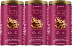 3 x ProteinSHAKE smak Karmelowe ciasteczko, MyBestPharm