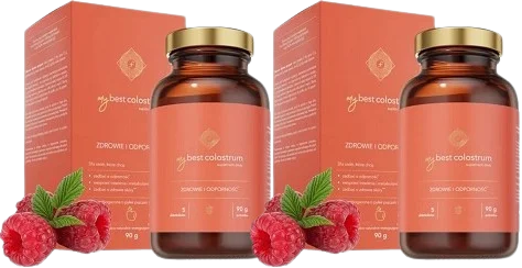 2 x MyBest Colostrum smak malinowy, MyBestPharm.webp
