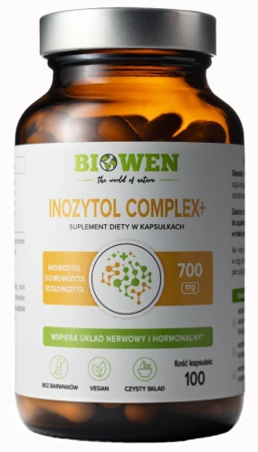 Inozytol Complex+ 100 kapsułek, Biowen