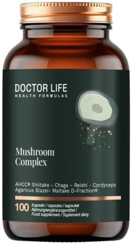 Mushroom Complex 100 kap Grzyby Witalne, Doctor Life.webp