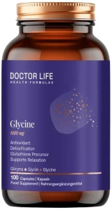 L-Glycine 1000mg100 kapsułek, Doctor Life