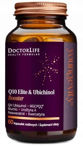Longevity Co-Q10 Elite 60kaps, Doctor Life