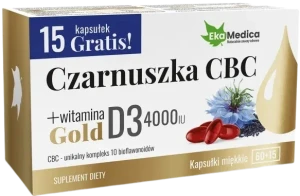 Czarnuszka CBC Gold kaps., EkaMedica
