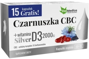 Czarnuszka CBC Silver kaps., EkaMedica