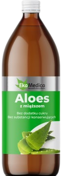 Aloes z miąższem 1L, EkaMedica.png
