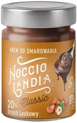 Nocciolandia Classic 20% orzechowo-kakaowa 200 g, Argenesi.webp