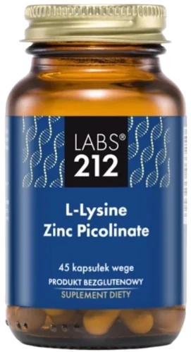 L-Lysine Zinc Picolinate (Lizyna z cynkiem), Labs212.webp