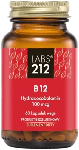 Witamina B12 Hydroxocobalamin, Labs212.webp