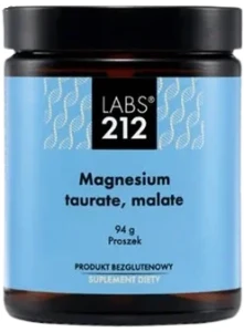 Magnesium taurate, malate (Taurynian, jabłczan magnezu), Labs212