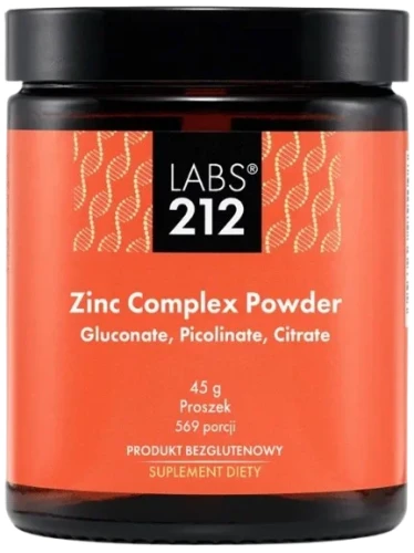 Zinc Complex Powder (Cynk kompleks w proszku, 569 porcji), Labs212.webp