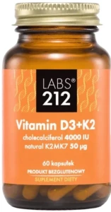 Vitamin D3+K2MK7, Labs212