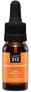 Vitamin D3+K2MK7 Liquid, Labs212