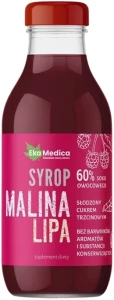 Syrop malina, lipa 0,3l, EkaMedica