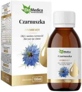 Olej z nasion czarnuszki 100ml, EkaMedica