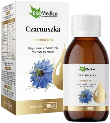 Olej z nasion czarnuszki 100ml, EkaMedica.webp