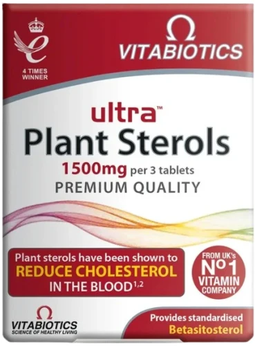 Ultra Plant Sterols 30 tabl., Vitabiotics.webp